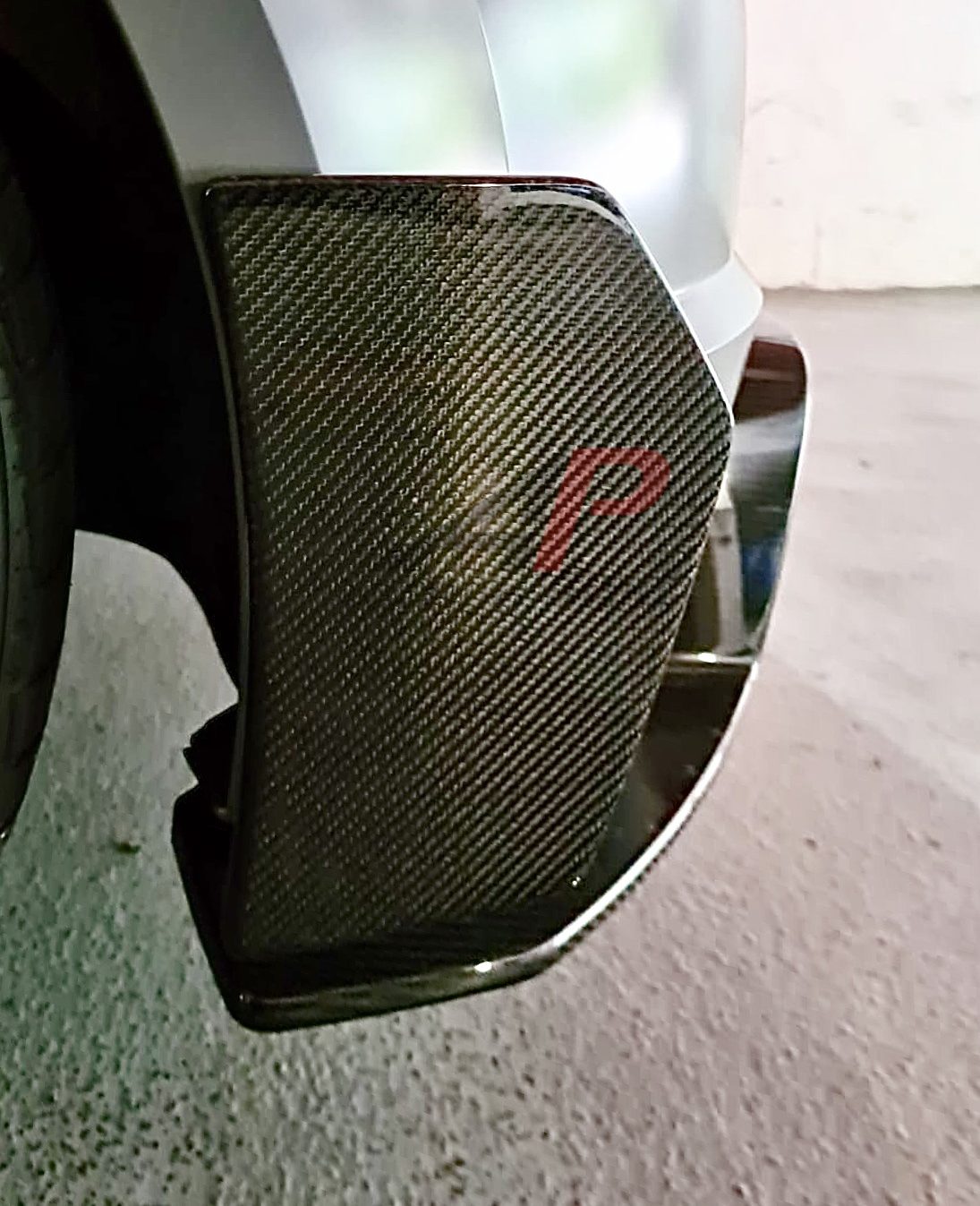 Audi TTRS 8S FL 2020- Diffuser Carbon Fibre