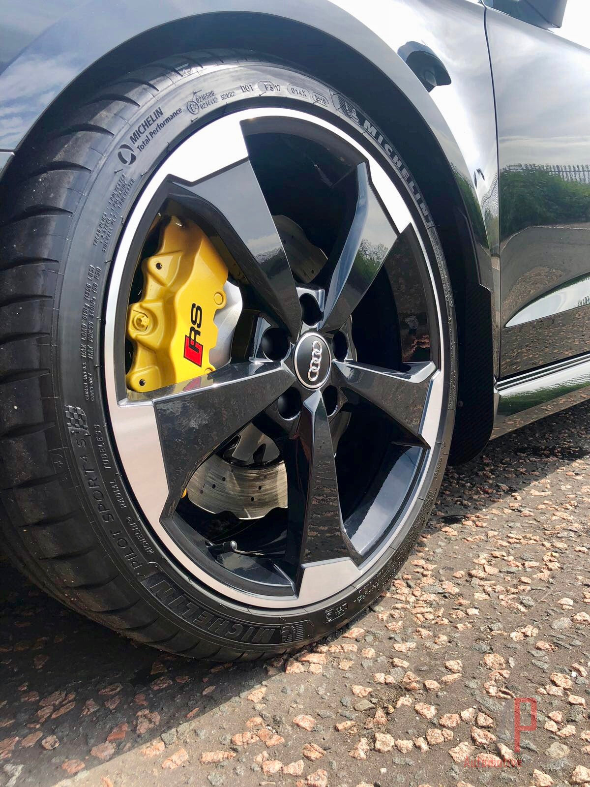 AUDI RS3 8V SPORTBACK FRONT CARBON ARCH GUARDS/MUDFLAPS