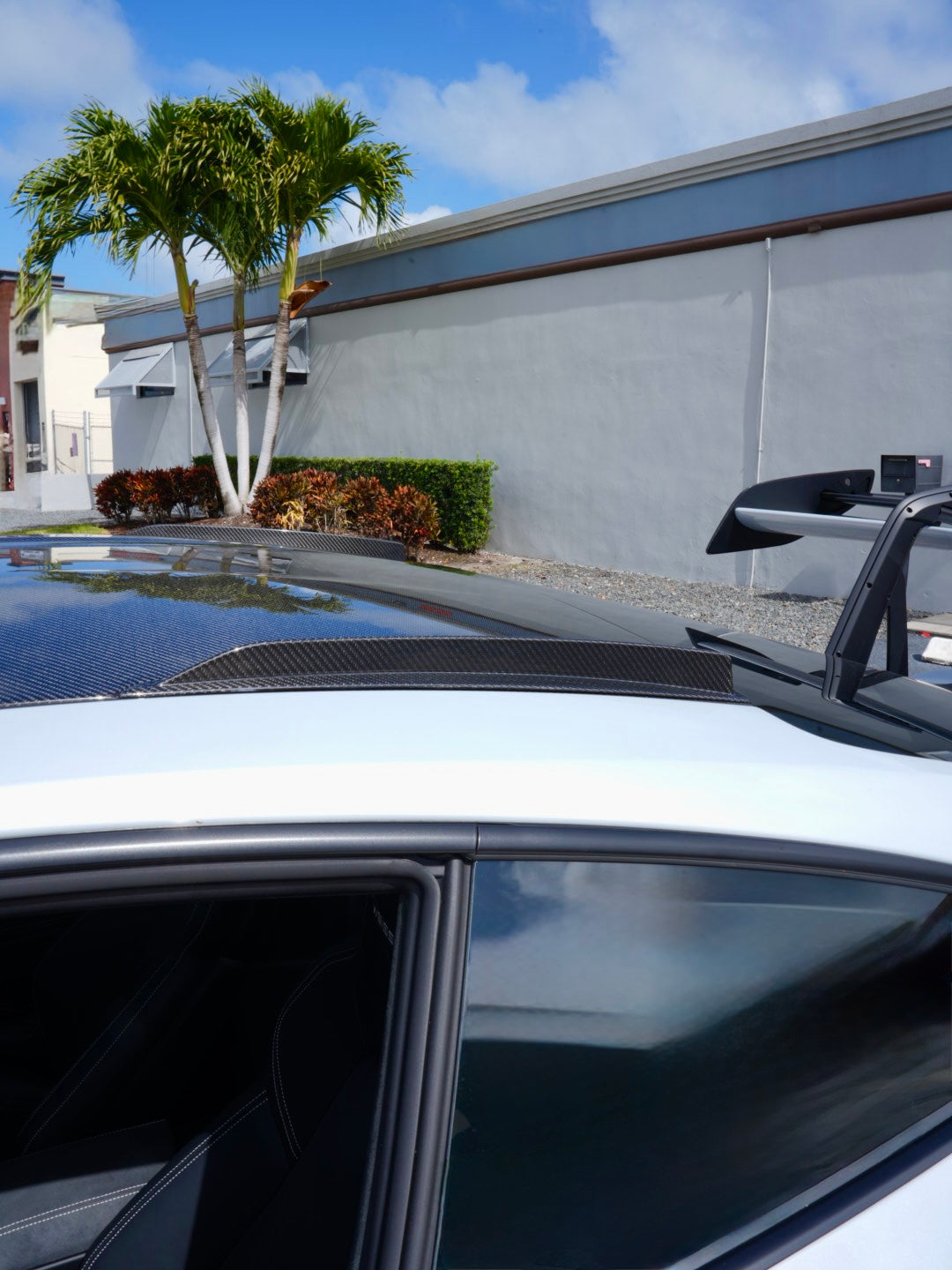 PORSCHE GT3 RS 992 CARBON HOOD FIN TRIM REPLACEMENTS