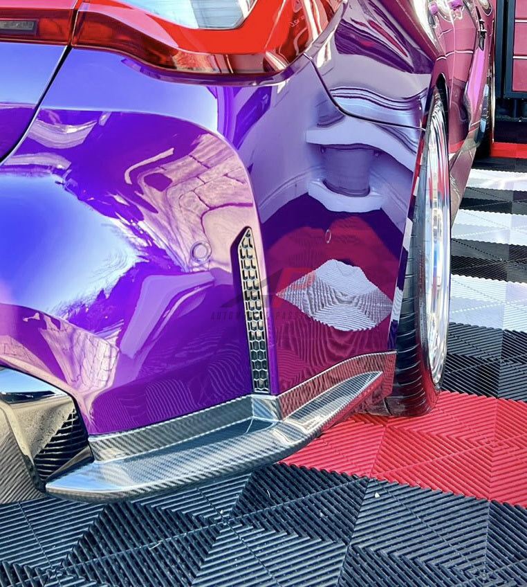 BMW G80/G82/G83 M3/M4 Rear Reflector Deletes Honeycomb