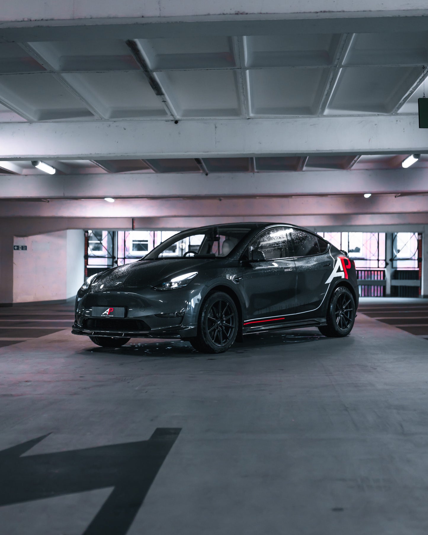 Tesla Model Y Carbon Fibre Front Splitter