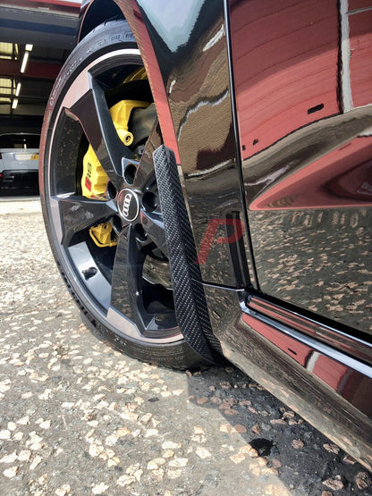 AUDI RS3 8V SPORTBACK FRONT CARBON ARCH GUARDS/MUDFLAPS