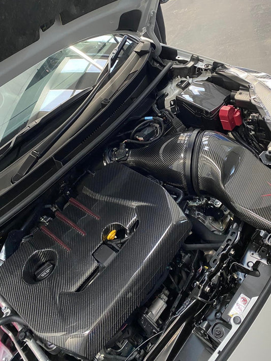 Toyota Yaris GR Carbon Engine Cover & Fuse Box Cover Package