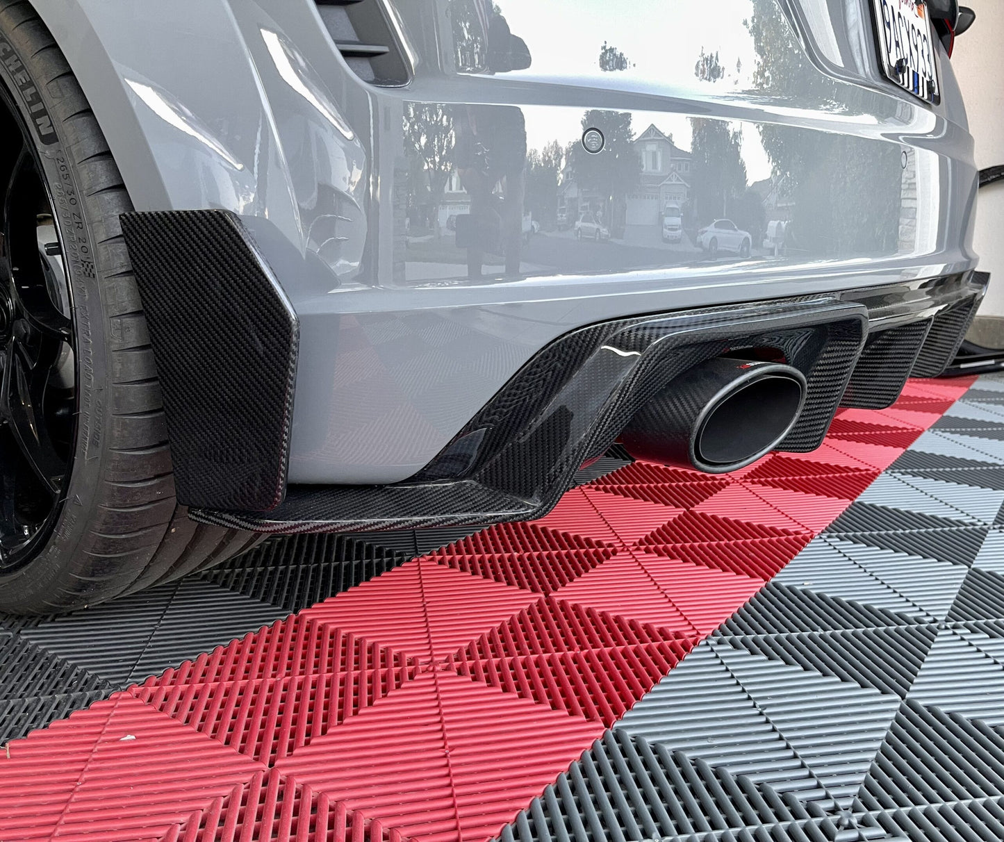 Audi TTRS 8S FL 2020- Diffuser Carbon Fibre