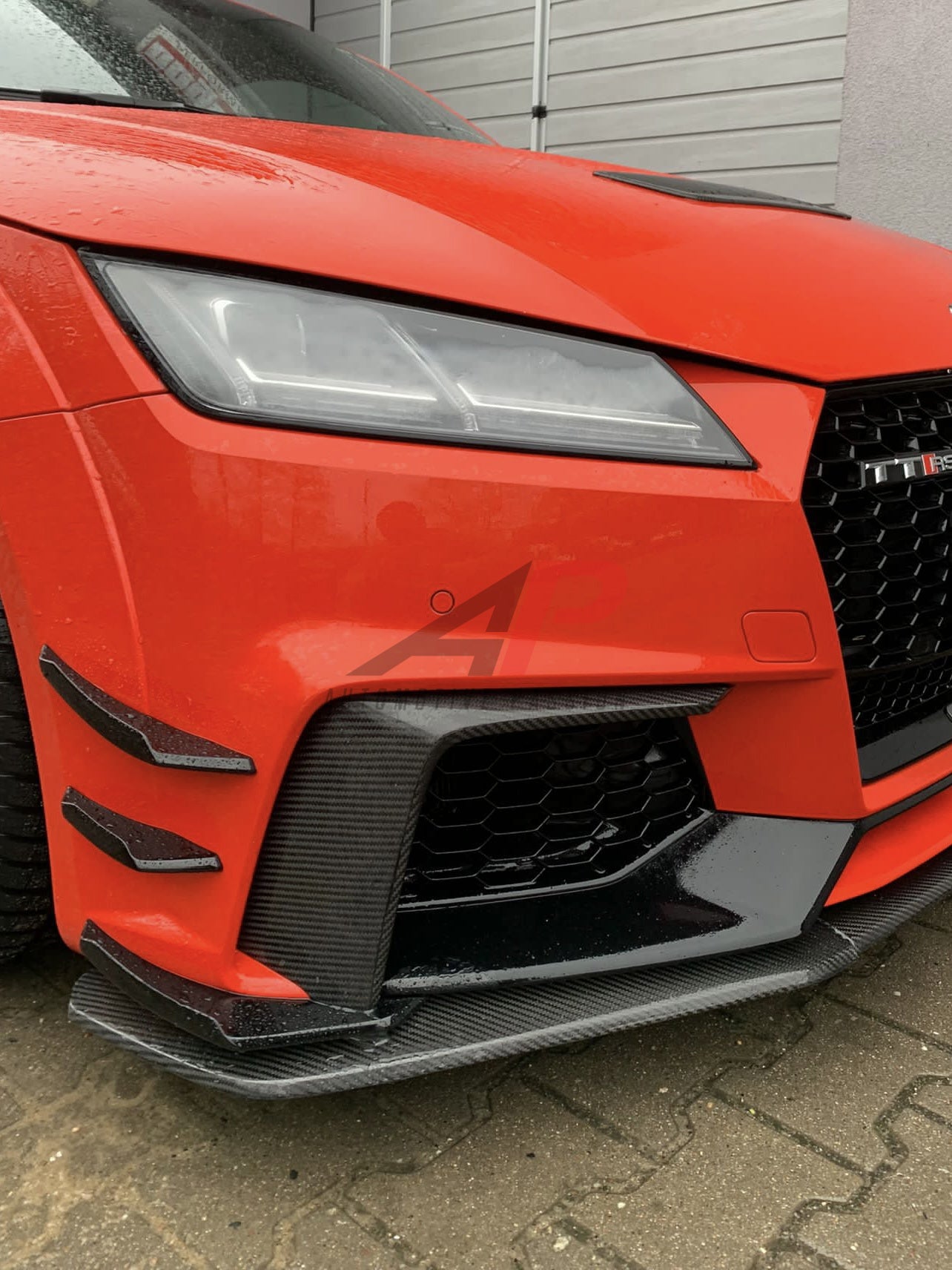 TTRS 8S Carbon Front Splitter – Audi MK3 Pre-FL Dry Carbon Upgrade