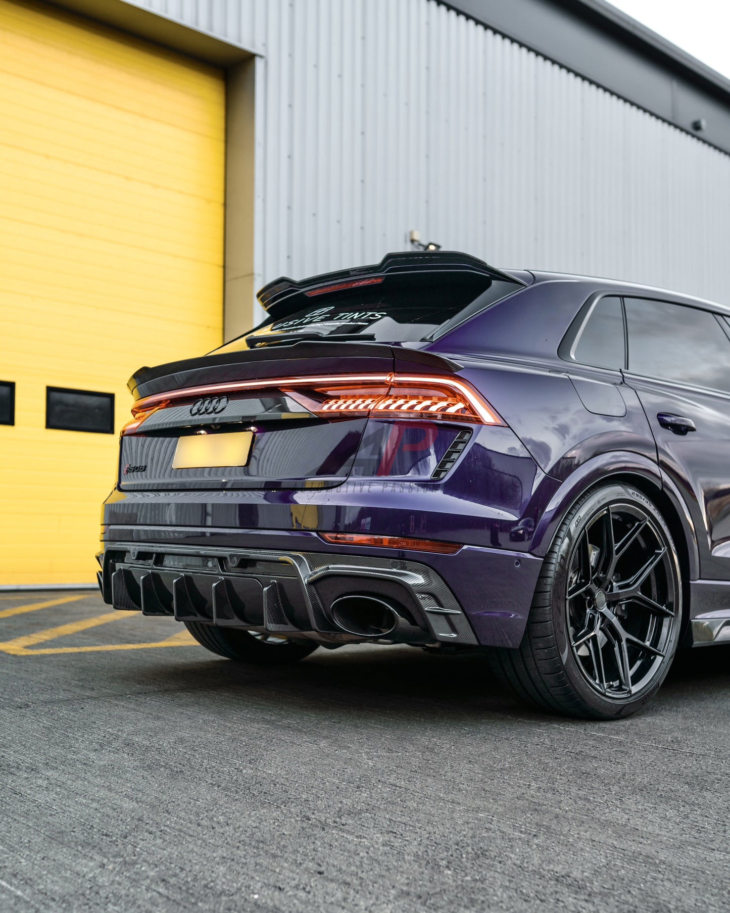 RSQ8 CARBON ROOF SPOILER – AUDI RSQ8 DRY CARBON FIBRE REAR UPPER SPOILER