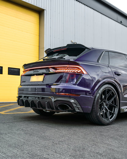 RSQ8 CARBON ROOF SPOILER – AUDI RSQ8 DRY CARBON FIBRE REAR UPPER SPOILER