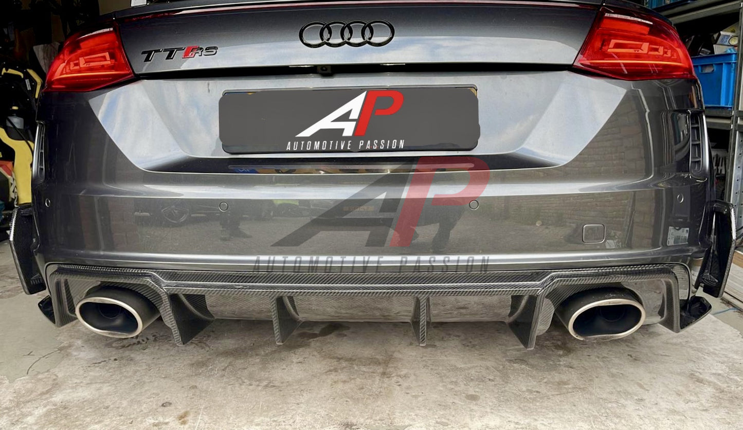Audi TTRS 8S FL 2020- Diffuser Carbon Fibre