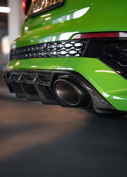 AUDI RS3 8Y GEN 1 CARBON FIBRE DIFFUSER