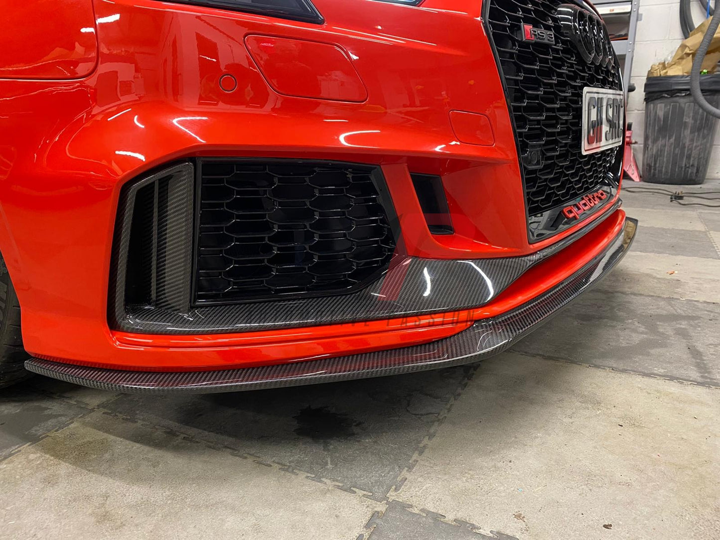 Audi RS3 8V FL Dry Carbon Fibre Front Trim Replacements