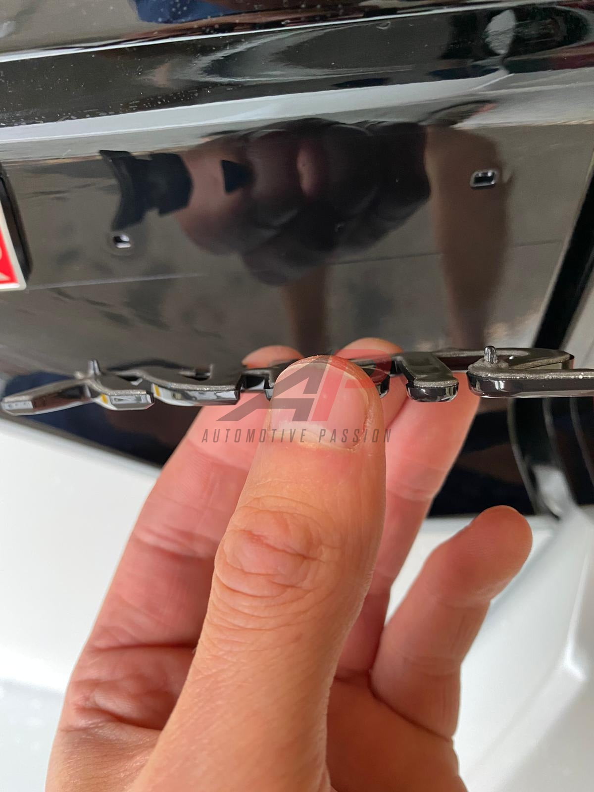 Toyota Yaris GR Rear Badge Set Gloss Black