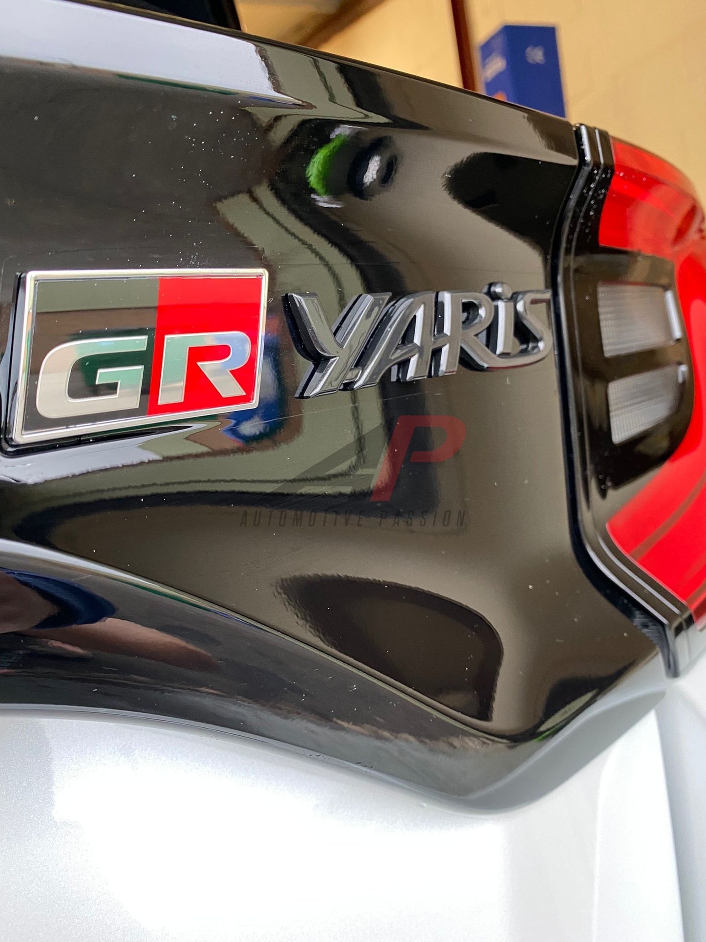 Toyota Yaris GR Rear Badge Set Gloss Black