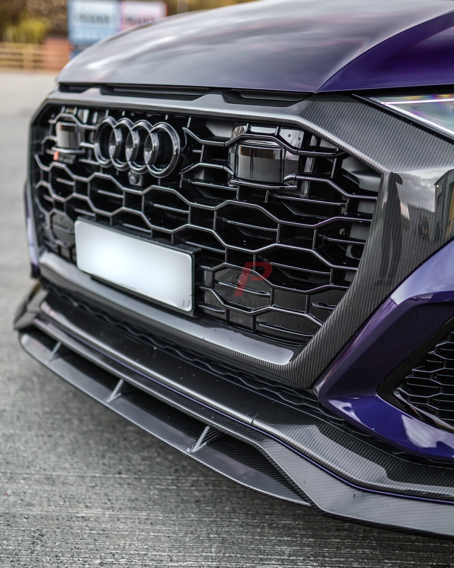 RSQ8 CARBON FRONT SPLITTER – AUDI RSQ8 GEN 1 DRY CARBON FIBRE FRONT LIP UPGRADE