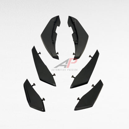 TTRS 8S Front Canards – Pre-Facelift Aero Blades Set of 6