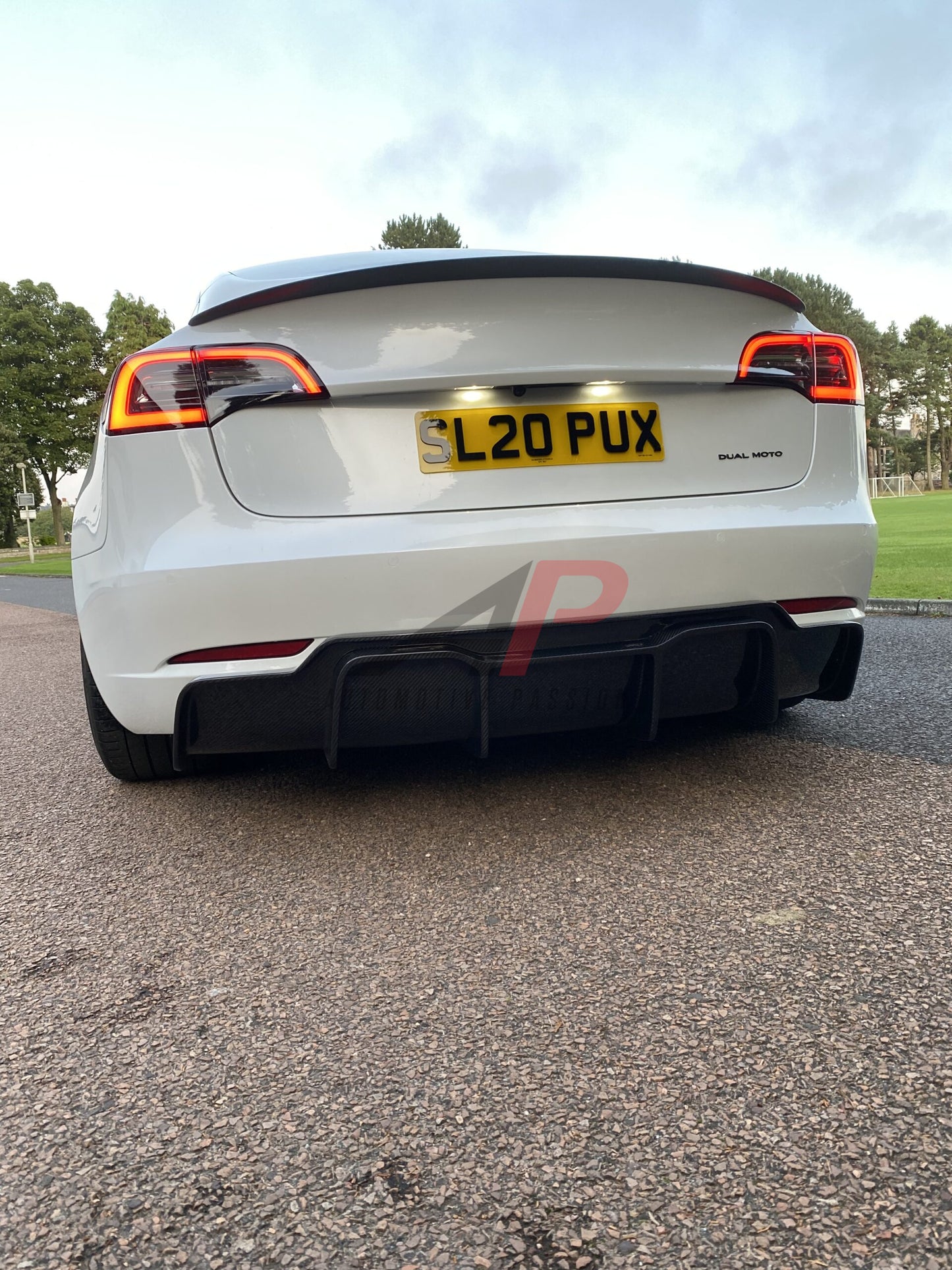 Tesla Model 3 Carbon Fibre Rear Diffuser