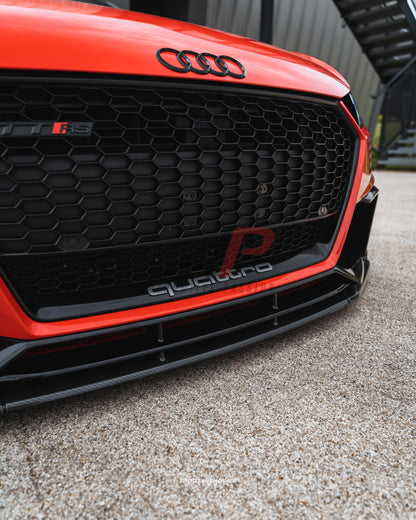 TTRS 8S Carbon Front Splitter – Audi MK3 Pre-FL Dry Carbon Upgrade