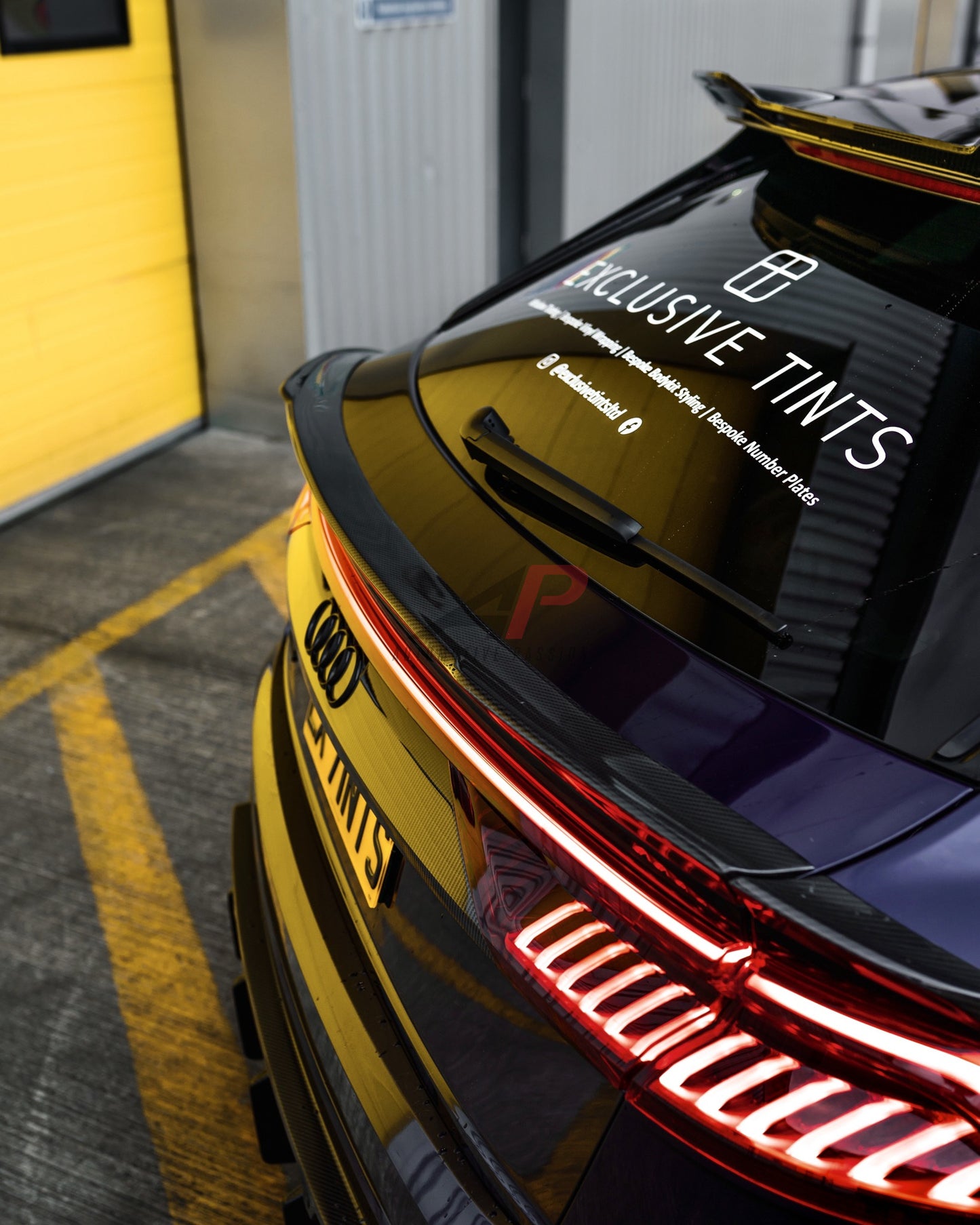 RSQ8 CARBON BOOT SPOILER – AUDI RSQ8 REAR CENTRE LIP SPOILER UPGRADE