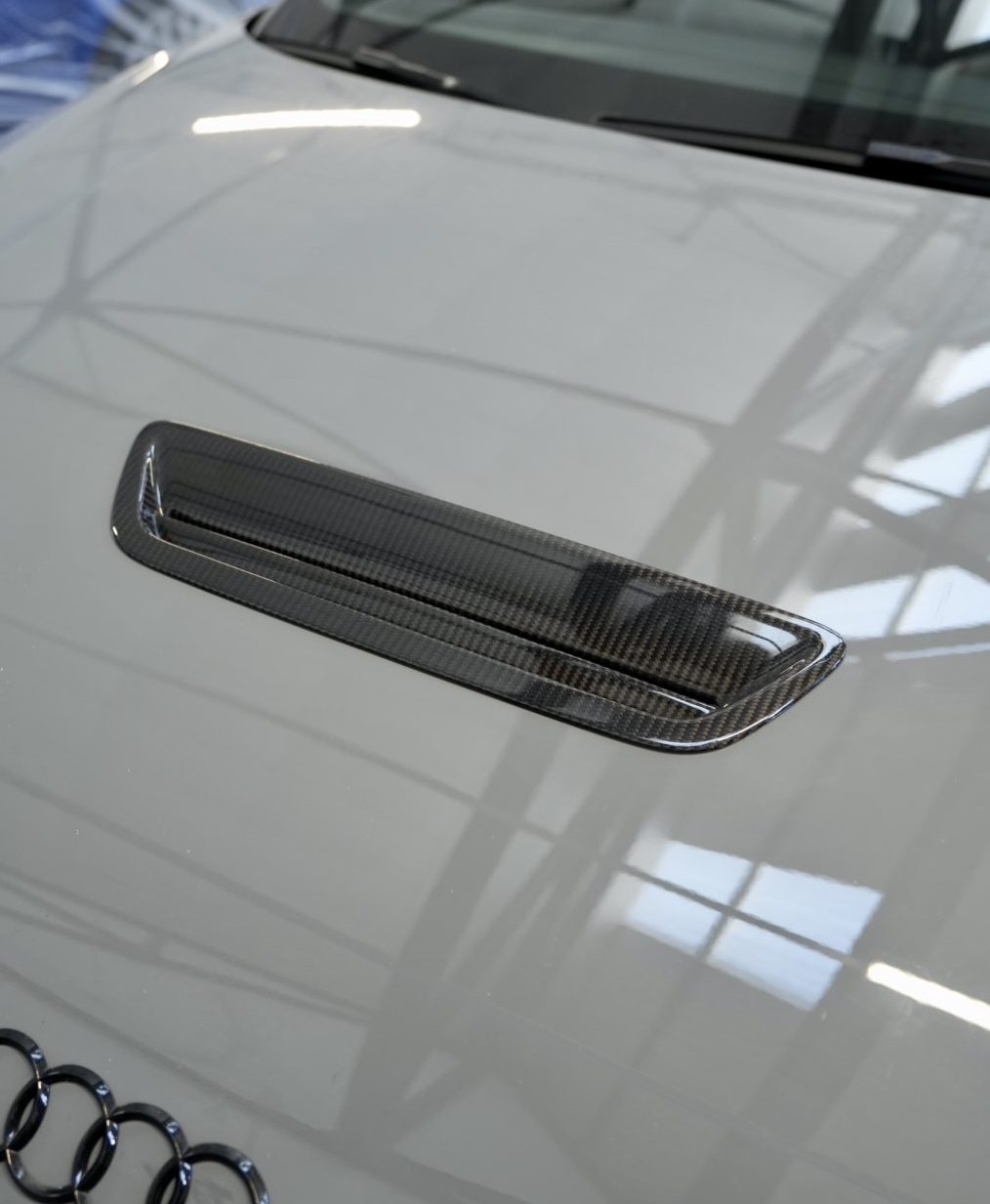 MK3 TT 8S Hood Vent –AUDI Carbon Fibre Insert for TT 8S