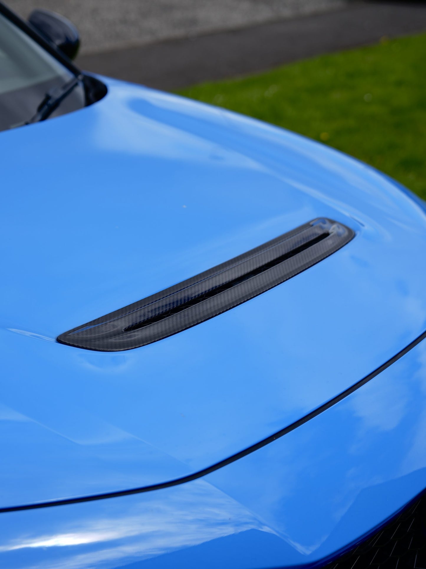 FL5 Carbon Hood Vent – Dry Carbon Hood Vent Replacement for Civic Type R