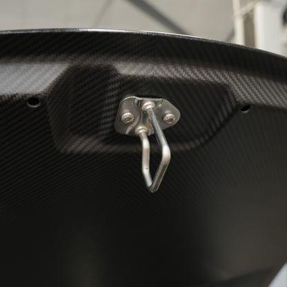 GT4 RS STYLE HOOD - PORSCHE 981/718 GT4 DRY CARBON FULL FUNCTIONAL BONNET
