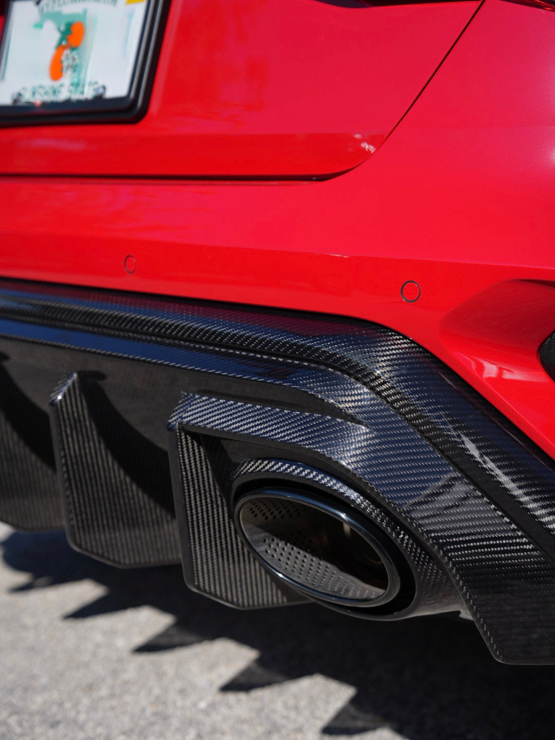 AUDI RS3 8Y GEN 2 - CARBON CENTRE REAR DIFFUSER V1 SPORTBACK/SEDAN (FL GEN 2 8.5)