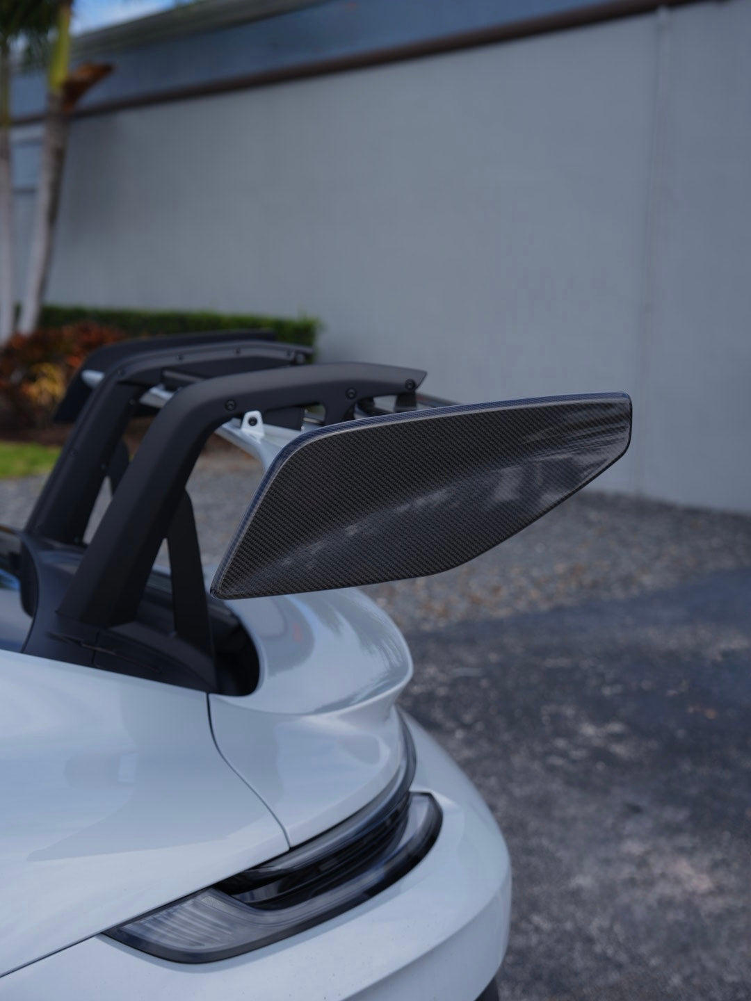 PORSCHE GT3 RS 992 CARBON SPOILER END PANELS REPLACEMENTS