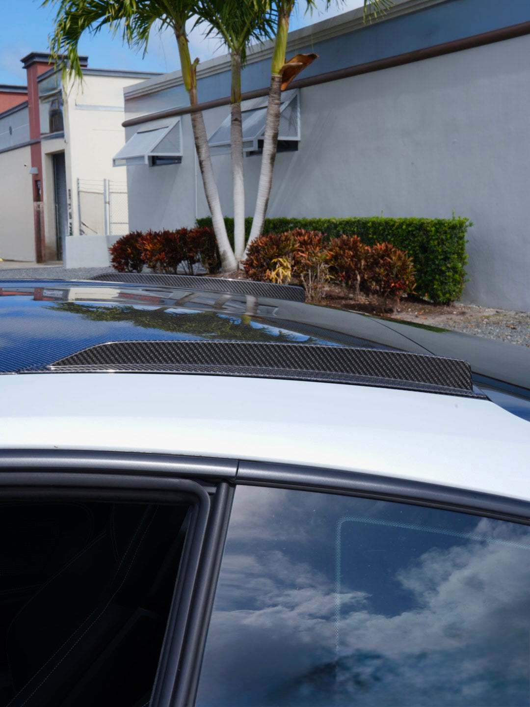 PORSCHE GT3 RS 992 CARBON HOOD FIN TRIM REPLACEMENTS
