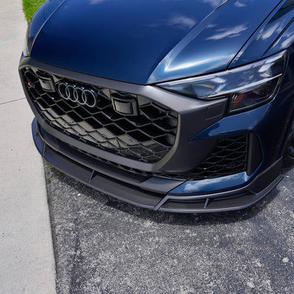 RSQ8 FL GEN 2 Carbon Front Splitter – Audi RSQ8 2025+ Dry Carbon Fiber Front Lip Upgrade
