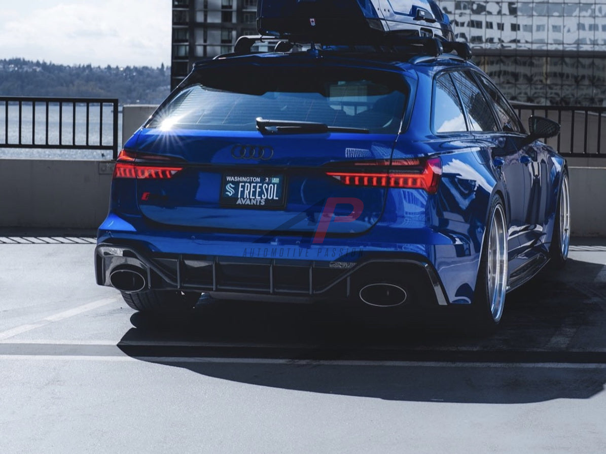 Carbon Fibre Rear Diffuser for Audi RS6/RS7 C8 – Aggressive Rear-End Upgrade