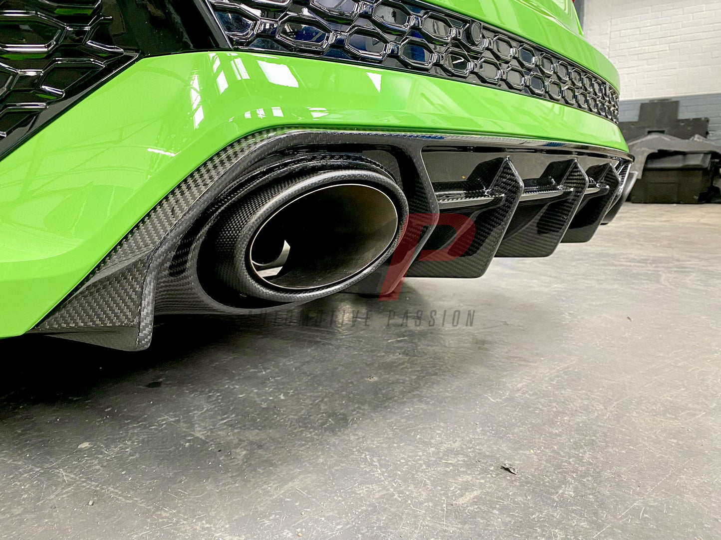 AUDI RS3 8Y GEN 1 CARBON FIBRE DIFFUSER