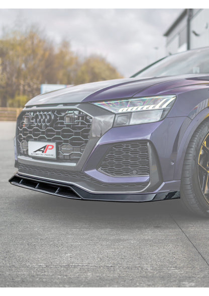 RSQ8 CARBON FRONT SPLITTER – AUDI RSQ8 GEN 1 DRY CARBON FIBRE FRONT LIP UPGRADE