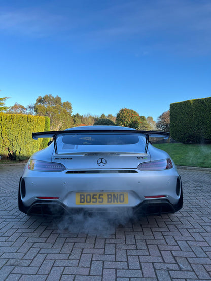 AMG GTR Pro Wing Risers – Raised Rear Spoiler Mounts for Mercedes AMG GTR/GTR Pro