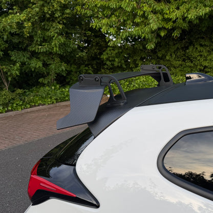 TOYOTA YARIS GR CARBON FIBRE SPOILER INC BASE PANEL FULL ASSEMBLY