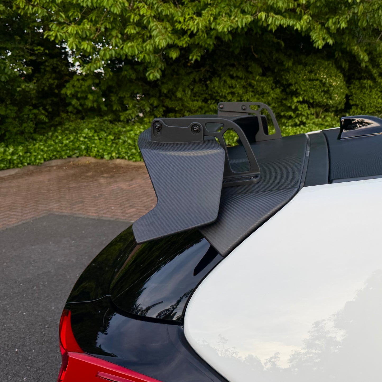 TOYOTA YARIS GR CARBON FIBRE SPOILER INC BASE PANEL FULL ASSEMBLY