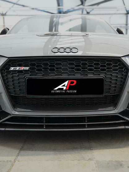 TTRS Carbon Grille – Dry Carbon Front Grille Replacement for Audi TTRS