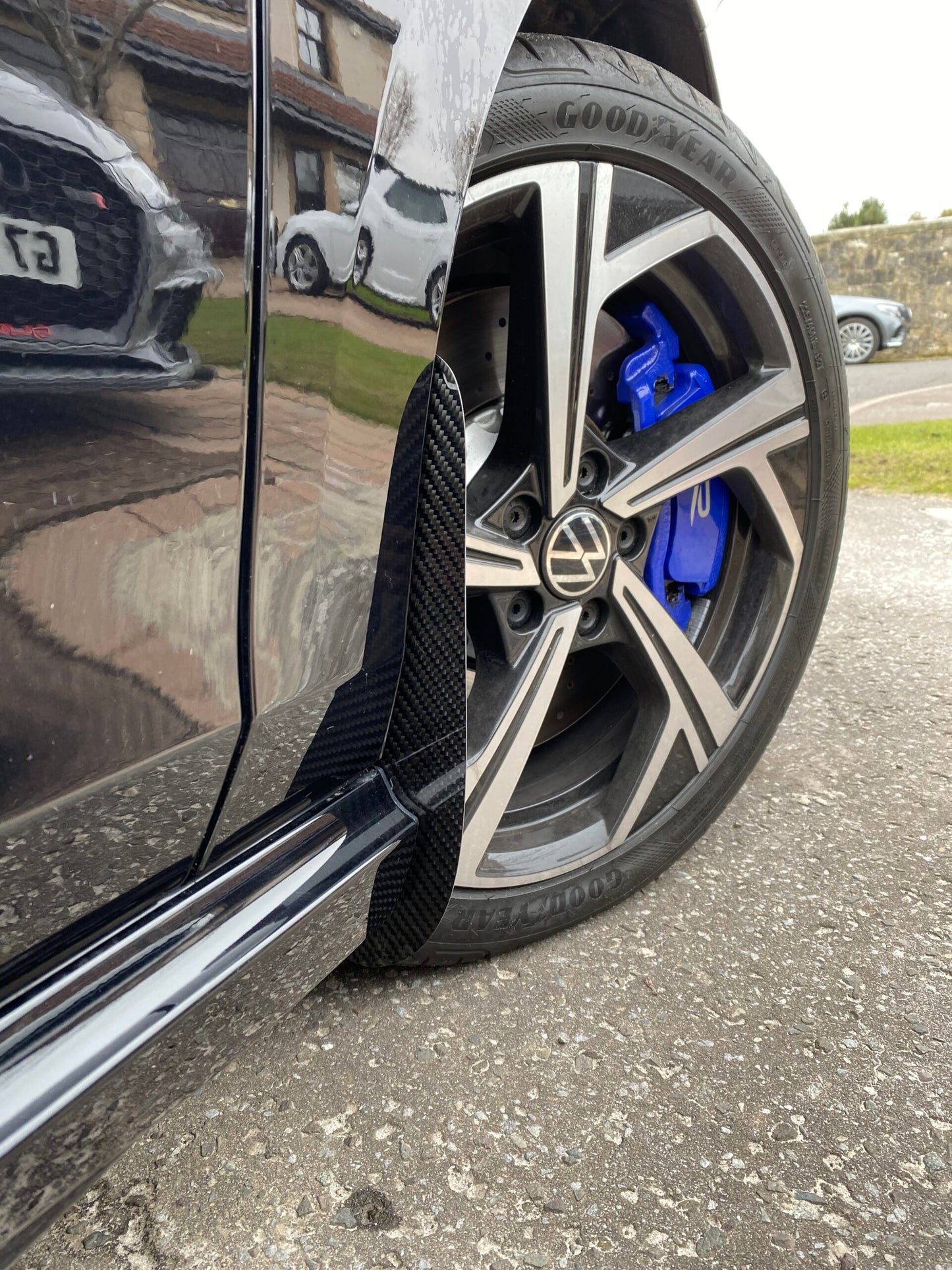 Golf MK8/8.5 Arch Guards- VW MK8 MK8.5 R GTI MUDFLAPS ARCH PROTECTION KIT