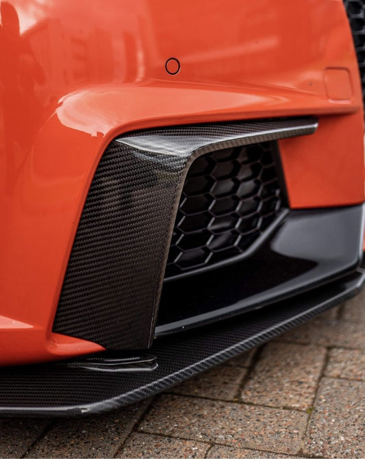 TTRS L Front Blades – Dry Carbon Aero Blades for Audi 8S Pre-Facelift