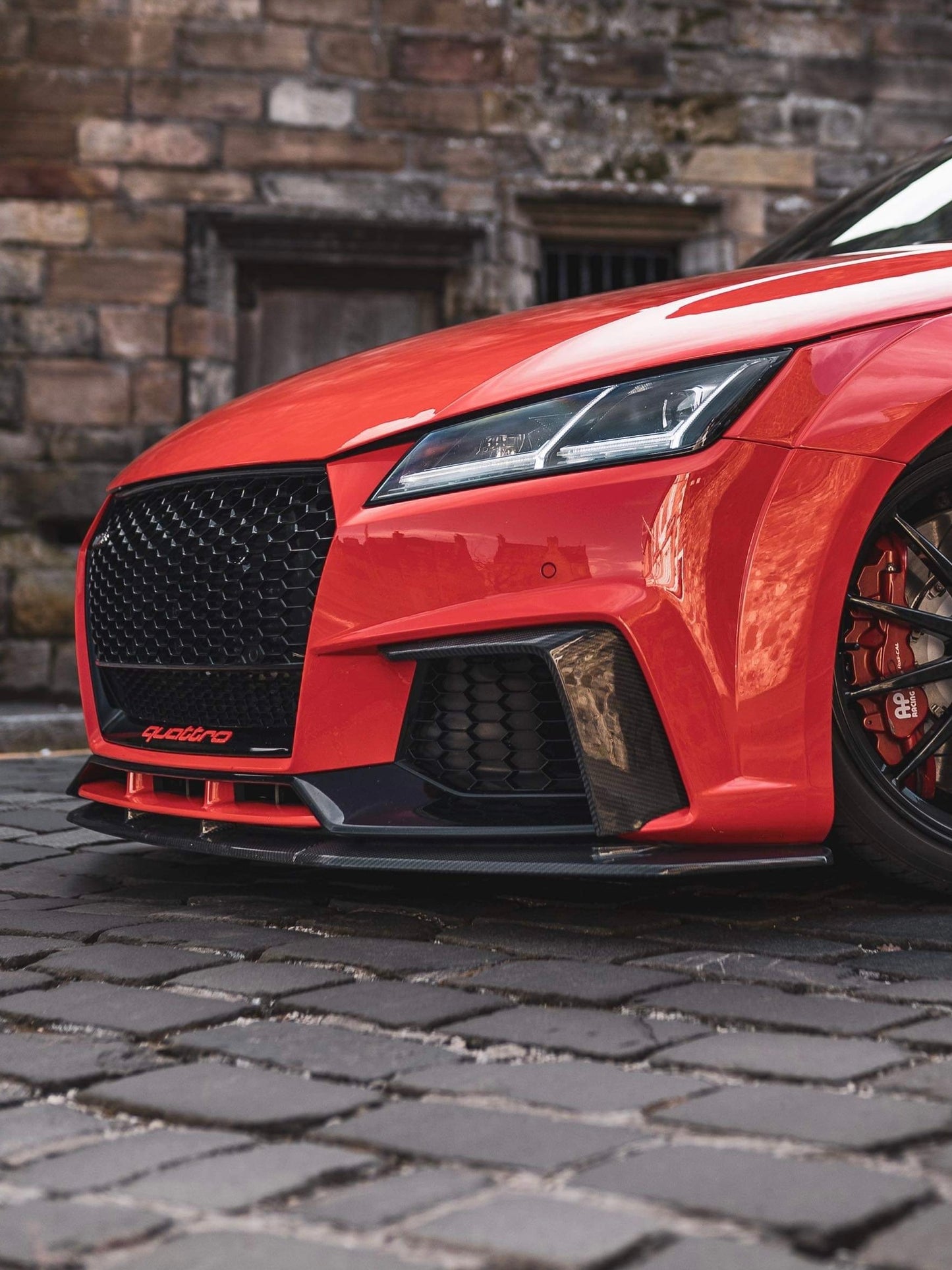 TTRS 8S Carbon Front Splitter – Audi MK3 Pre-FL Dry Carbon Upgrade