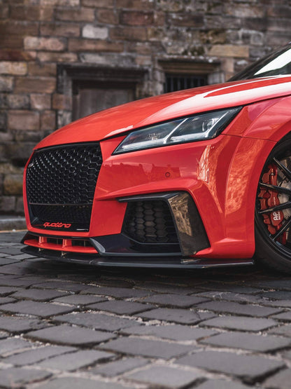 TTRS 8S Carbon Front Splitter – Audi MK3 Pre-FL Dry Carbon Upgrade