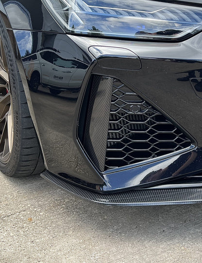 Audi RS6/RS7 C8 Front Dry Carbon Trim Replacement Set