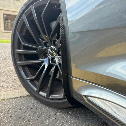 AUDI RS4 B9/9.5 CARBON FIBRE ARCH GUARDS/MUDFLAPS