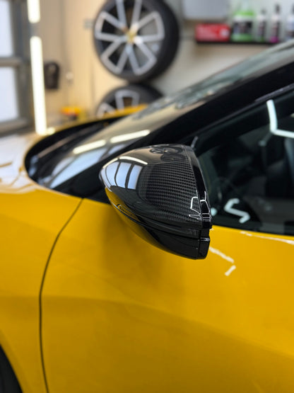 Emira Carbon Mirror Covers – Dry Carbon Replacements for Lotus Emira
