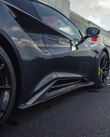 Lotus Emira Carbon Fibre Side Skirts