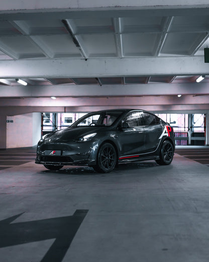 Tesla Model Y Carbon Fibre Side Skirt Replacements