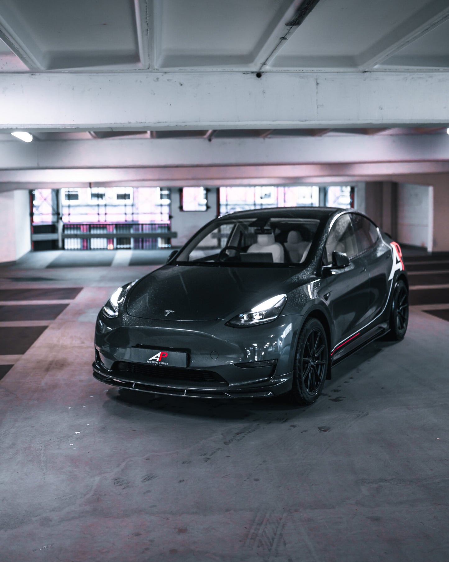 Tesla Model Y Carbon Fibre Front Splitter