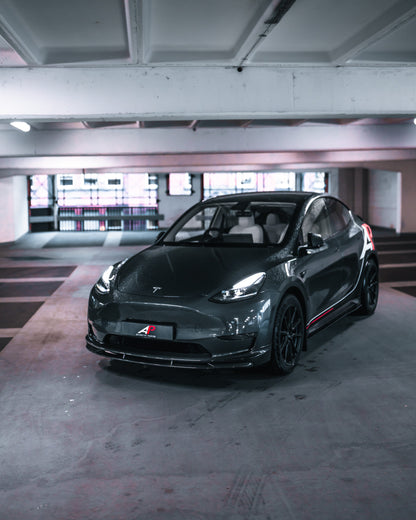 Tesla Model Y Carbon Fibre Front Splitter