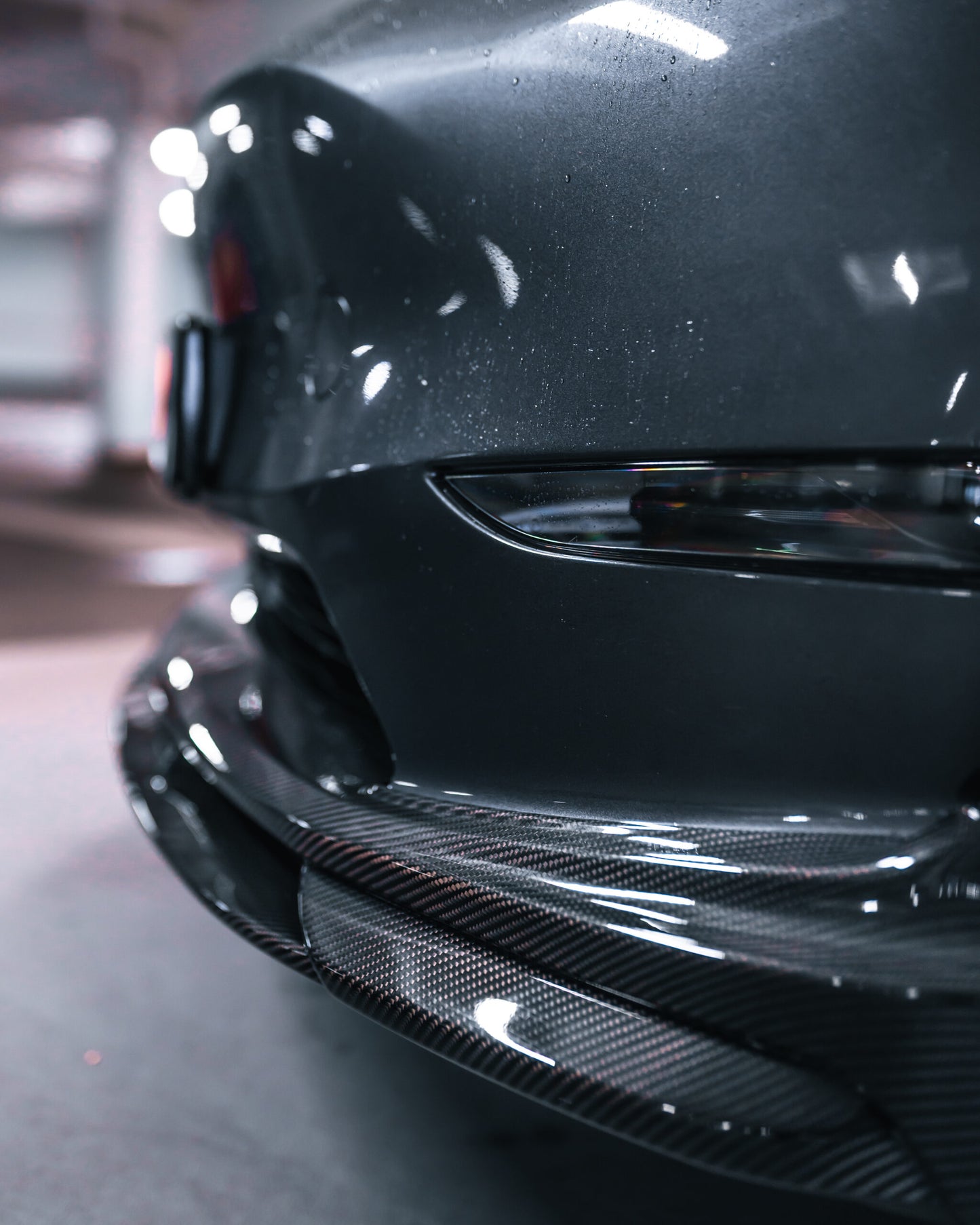 Tesla Model Y Carbon Fibre Front Splitter