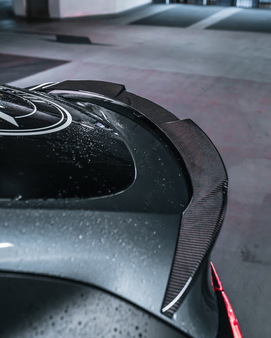 Tesla Model Y Carbon Fibre Rear Roof Spoiler