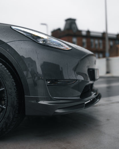 Tesla Model Y Carbon Fibre Front Splitter