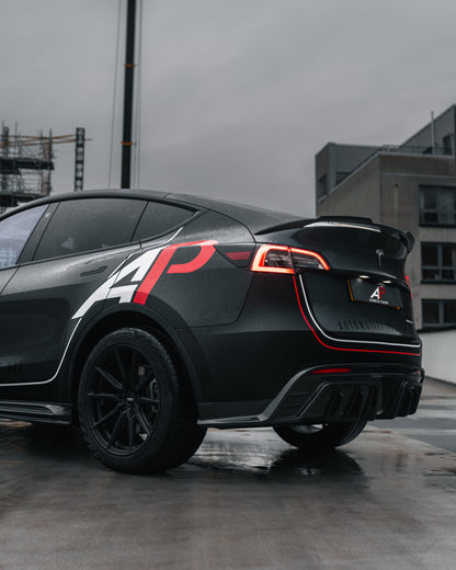 Tesla Model Y Carbon Fibre Rear Diffuser Replacement